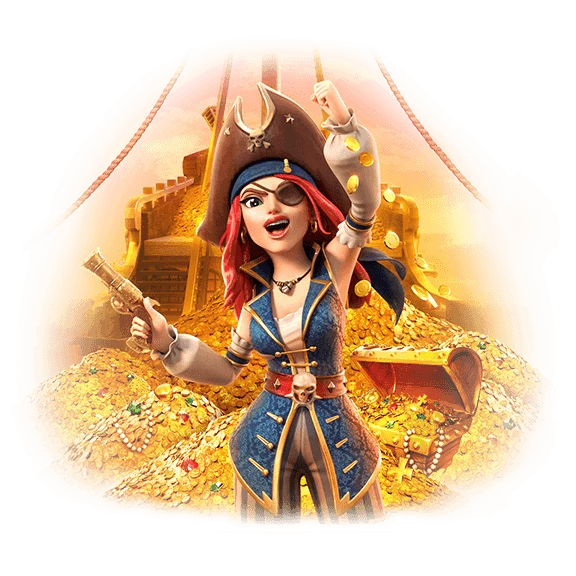 赏金女王主题角色与冒险场景